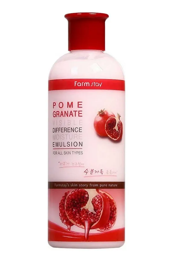Farm Stay Антивозрастная эмульсия для лица / Pomegranate Visible Difference Moisture Emulsion, 350 мл KRISTALLER, гранат - фото 2