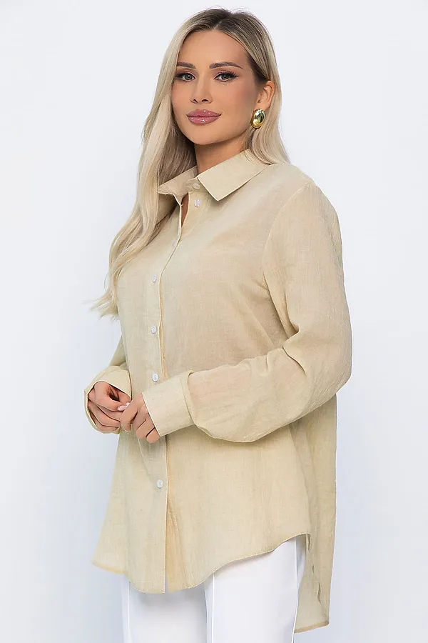 Рубашка LADY TAIGA, бежевая - фото 2