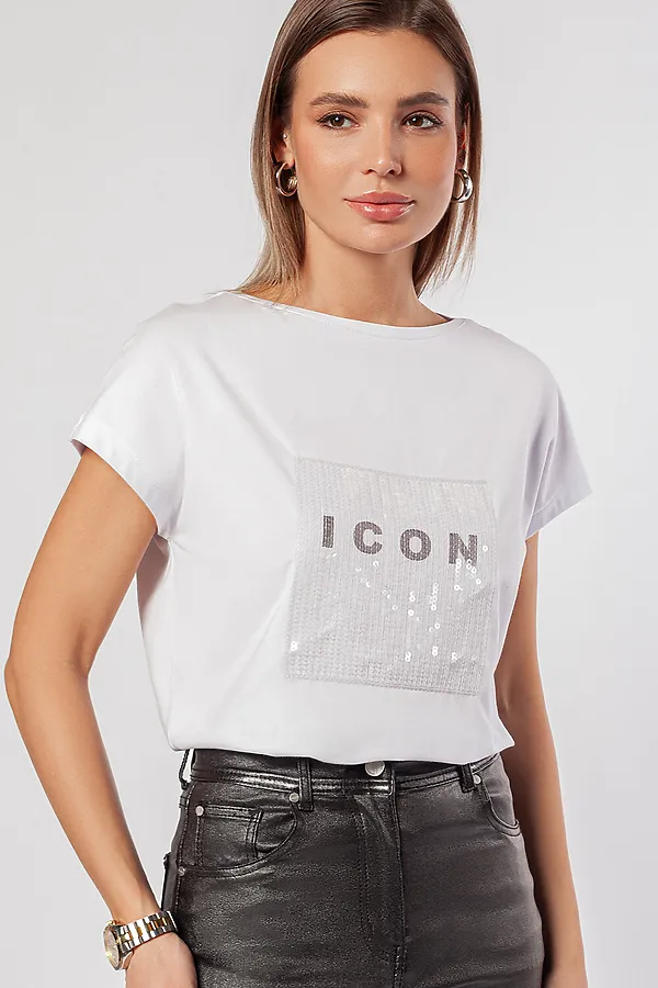 Футболка VILATTE, белый_icon - фото 2