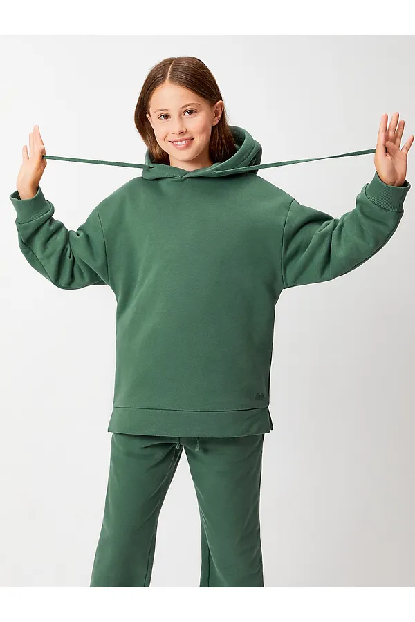 Худи ACOOLA, черно-зеленый - фото 2