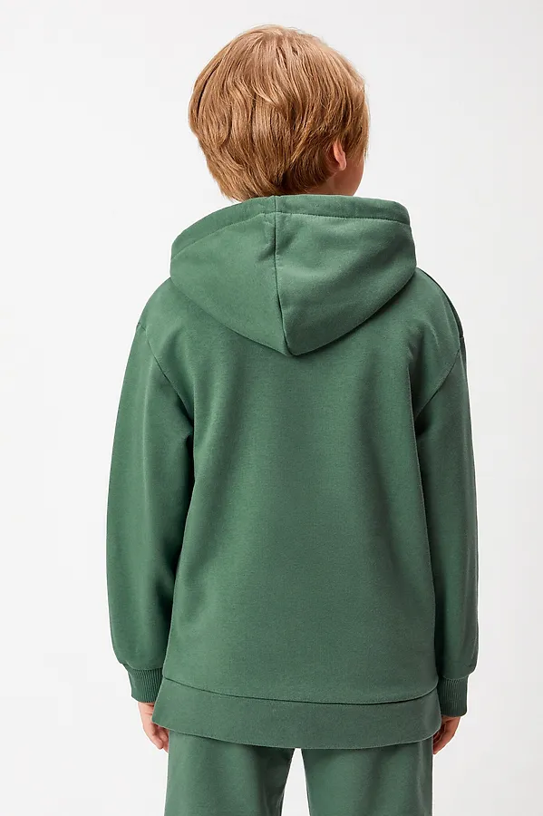 Худи ACOOLA, черно-зеленый - фото 2