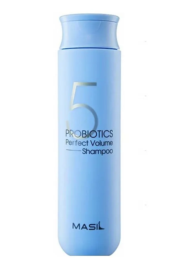 Masil Шампунь для объёма волос с пробиотиками / 5 Probiotics Perpect Volume Shampoo, 300 мл KRISTALLER, голубой - фото 2