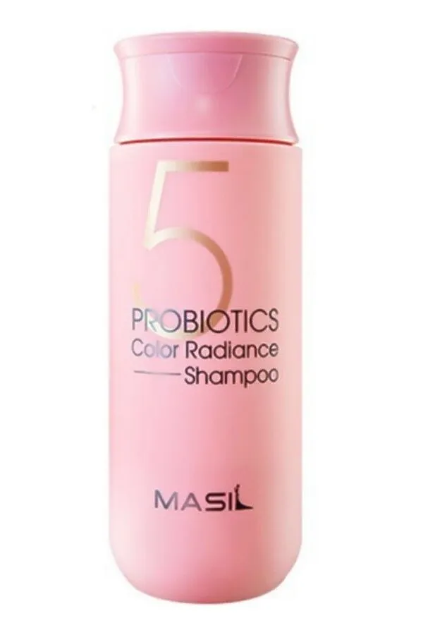 Masil Шампунь для волос защита цвета с пробиотиками / 5 Probiotics Color Radiance Shampoo, 150 мл KRISTALLER, розовый - фото 2