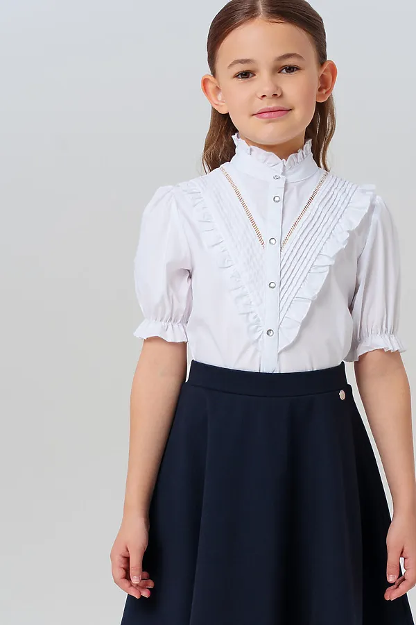 Блузка PLAYTODAY, белый - фото 2