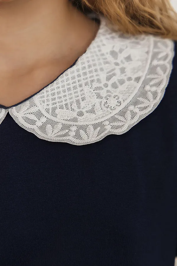 Блузка BATIK, синий - фото 2