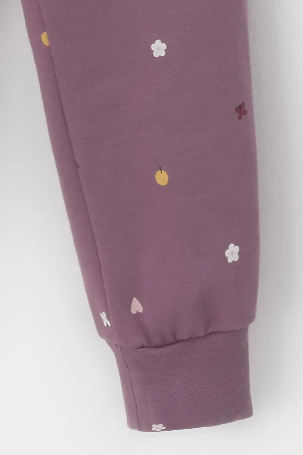 Пижама CROCKID, темная орхидея, полянка - фото 2