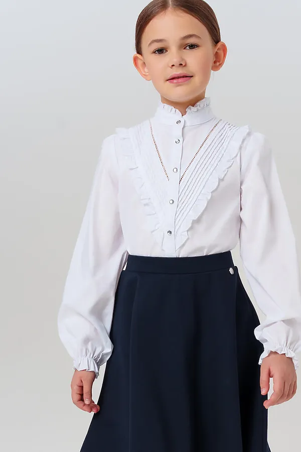 Блузка PLAYTODAY, белый - фото 2