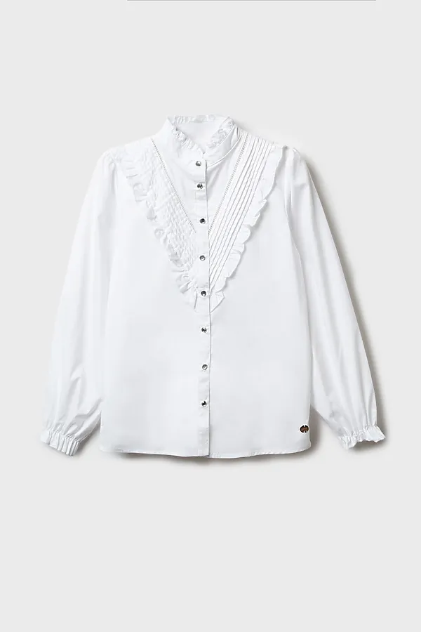 Блузка PLAYTODAY, белый - фото 2