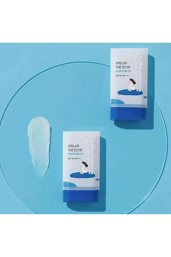 ROUND LAB Солнцезащитный стик c берёзовым соком и гиалуроновой кислотой / Birch Juice Moisturizing Sun Stick SPF50+ PA++++, 19 г KRISTALLER, белый - фото 2