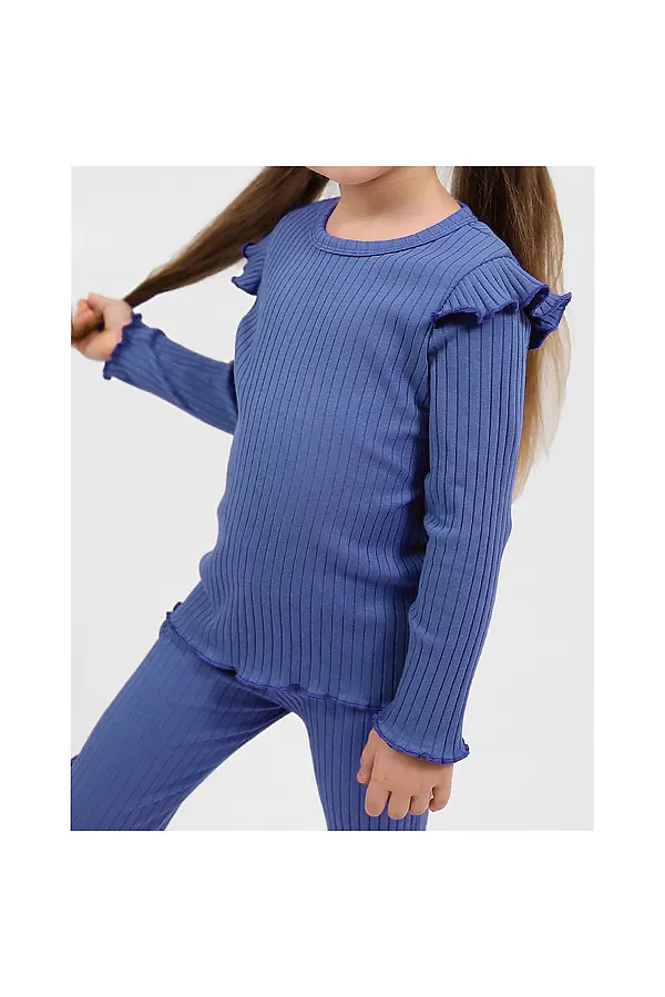 Костюм (Джемпер+Брюки) YOULALA, синий - фото 2