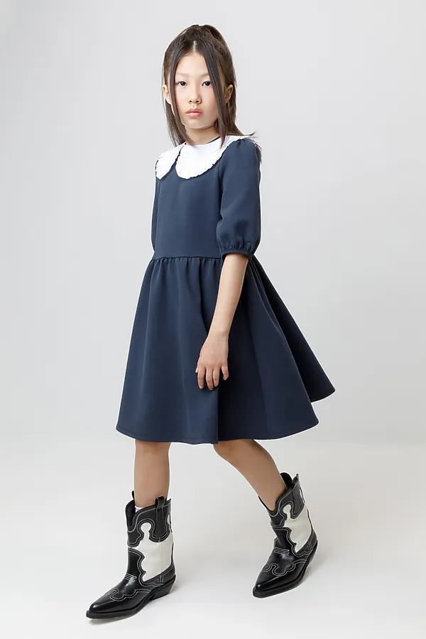 Платье CROCKID, индиго - фото 2