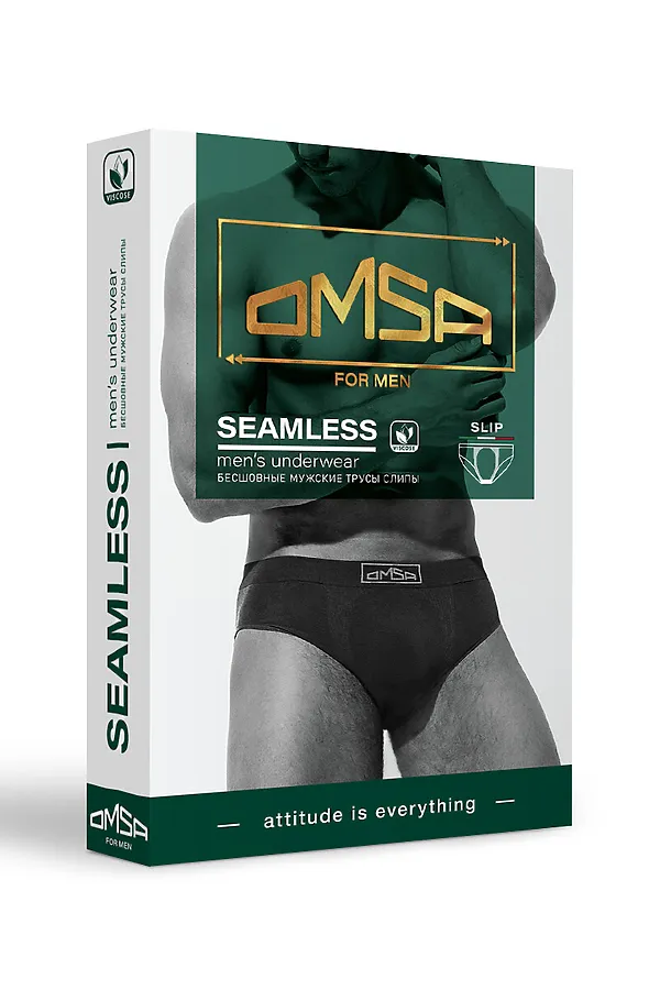 Трусы OMSA, jeans (синий) - фото 2