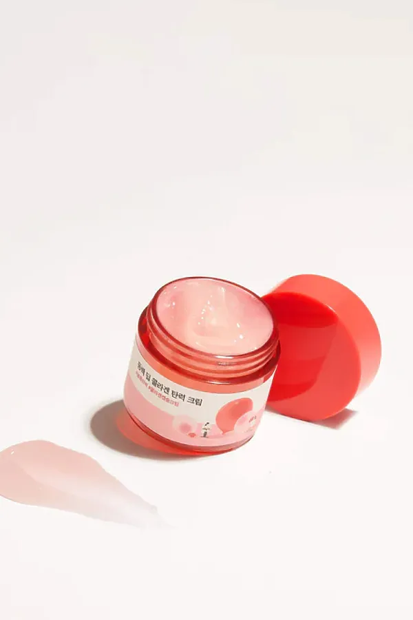ROUND LAB Крем для лица с коллагеном и экстрактом камелии / Camellia Deep Collagen Firming Cream, 50 мл KRISTALLER, красный - фото 2