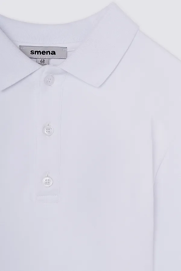 Поло SMENA, белый - фото 2