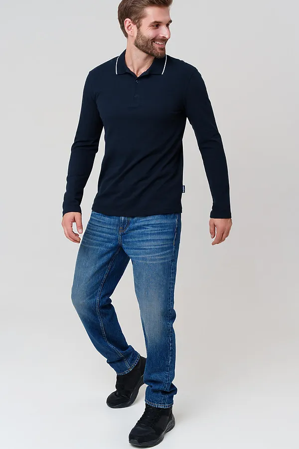 Джемпер PLAYTODAY, тёмно-синий - фото 2