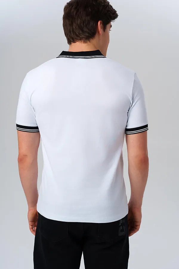 Поло PLAYTODAY, белый - фото 2
