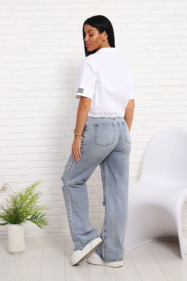 Рубашка 1063 НАТАЛИ, белый - фото 2