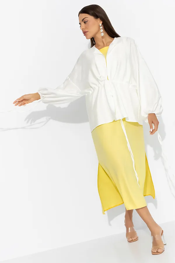 Костюм (Жакет+Платье) CHARUTTI, белый - фото 2