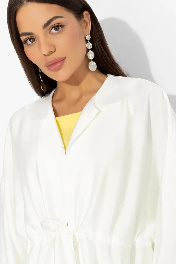 Костюм (Жакет+Платье) CHARUTTI, белый - фото 2