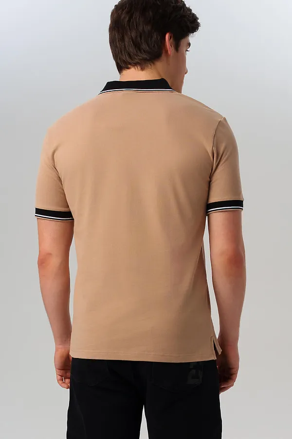 Поло PLAYTODAY, бежевый - фото 2