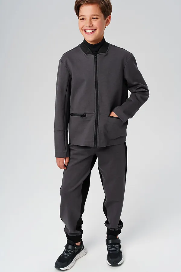 Жакет PLAYTODAY, темно-серый - фото 2