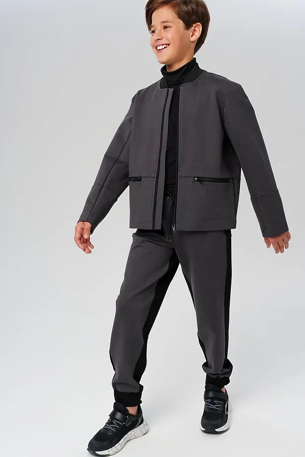 Жакет PLAYTODAY, темно-серый - фото 2
