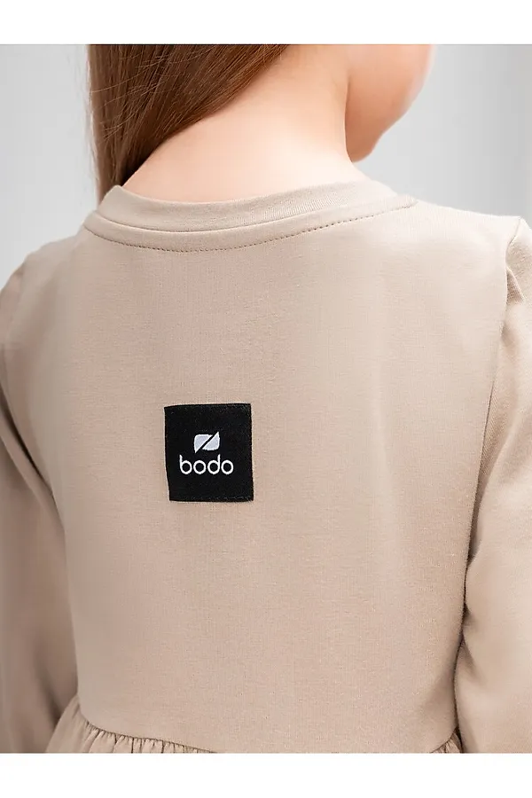 Платье BODO, бежевый - фото 2