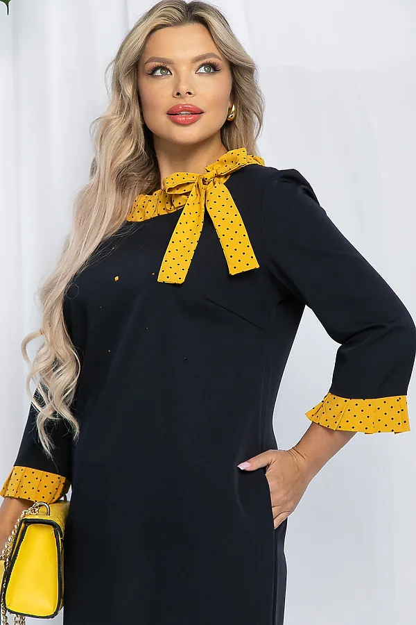 Платье LADY TAIGA, синее - фото 2