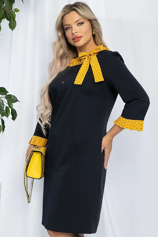 Платье LADY TAIGA, синее - фото 2