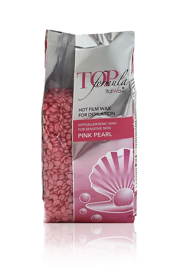 ItalWax Плёночный воск  / Top Formula Pink pearl, 750 г KRISTALLER, pink pearl - фото 2