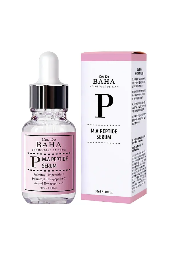 Cos De BAHA Сыворотка против морщин с пептидным комплексом / P Peptide Serum, 30 мл KRISTALLER, бесцветный - фото 2