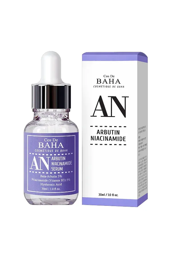 Cos De BAHA Сыворотка против пигментации с арбутином и ниацинамидом / AN Arbutin 5%+Niacinamide 5% Serum, 30 мл KRISTALLER, бесцветный - фото 2