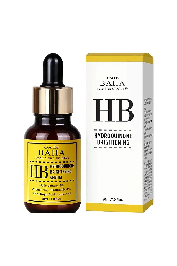 Cos De BAHA Сыворотка для борьбы с пигментацией с гидрохиноном / HB Hydroquinone 2% Serum, 30 мл KRISTALLER, бесцветный - фото 2