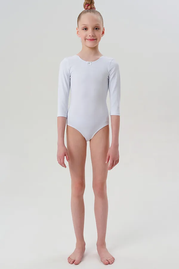 Боди гимнастический PLAYTODAY, белый - фото 2