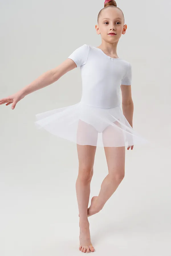 Боди гимнастический PLAYTODAY, белый - фото 2