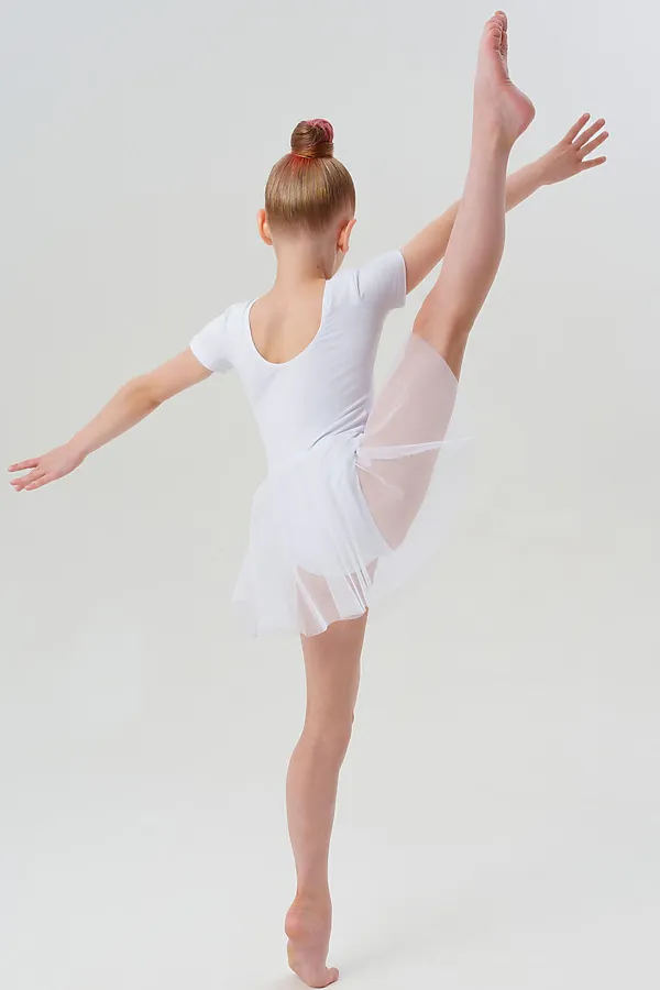 Боди гимнастический PLAYTODAY, белый - фото 2