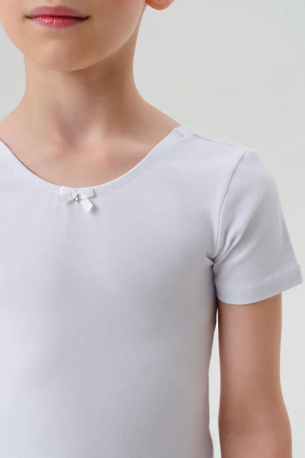 Боди гимнастический PLAYTODAY, белый - фото 2