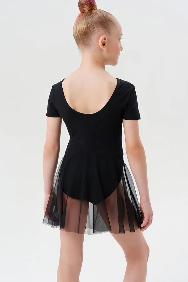 Боди гимнастический PLAYTODAY, черный - фото 2