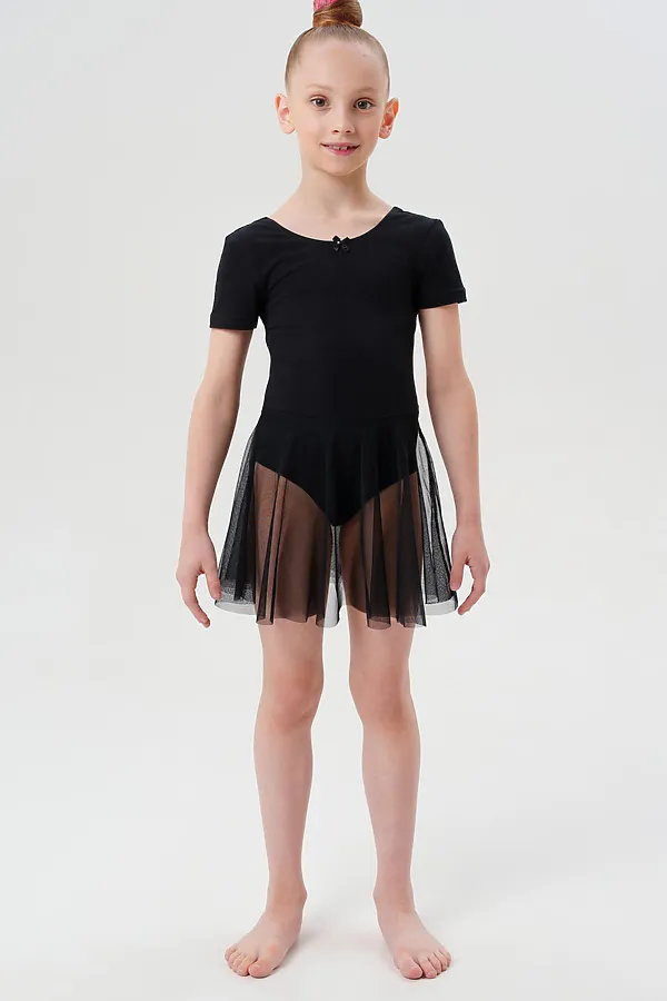 Боди гимнастический PLAYTODAY, черный - фото 2