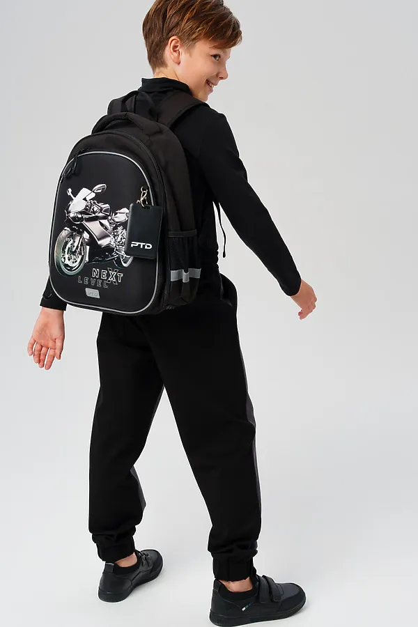 Рюкзак PLAYTODAY, черный,серый - фото 2