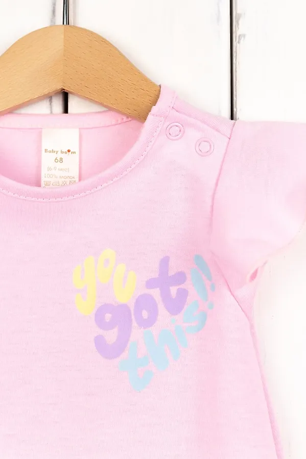 Комбинезон BABY BOOM, светло-розовый - фото 2