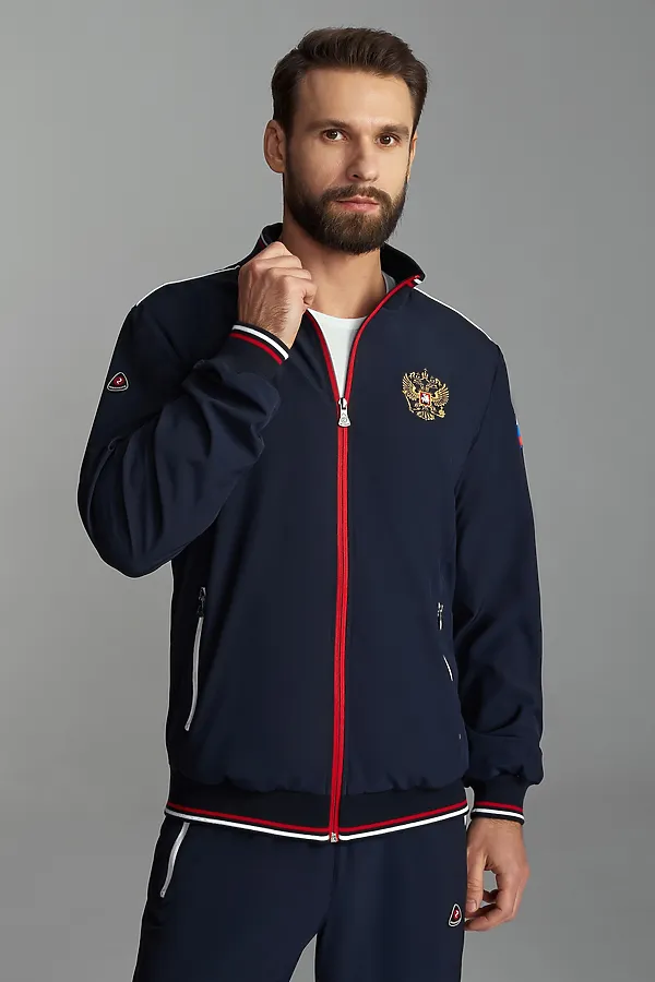 Костюм (Толстовка+Брюки) ADDIC-SPORT, темно-синий - фото 2