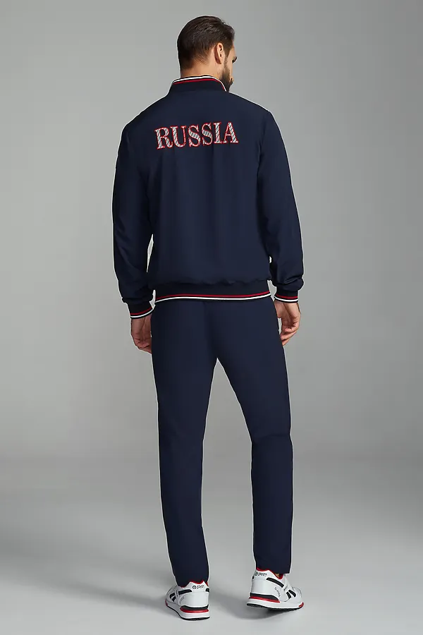 Костюм (Толстовка+Брюки) ADDIC-SPORT, темно-синий - фото 2