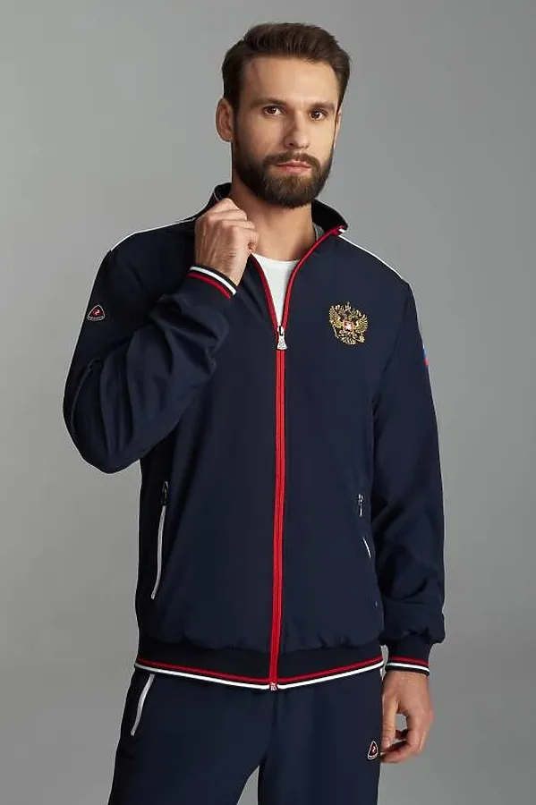 Костюм (Толстовка+Брюки) ADDIC-SPORT, темно-синий - фото 2