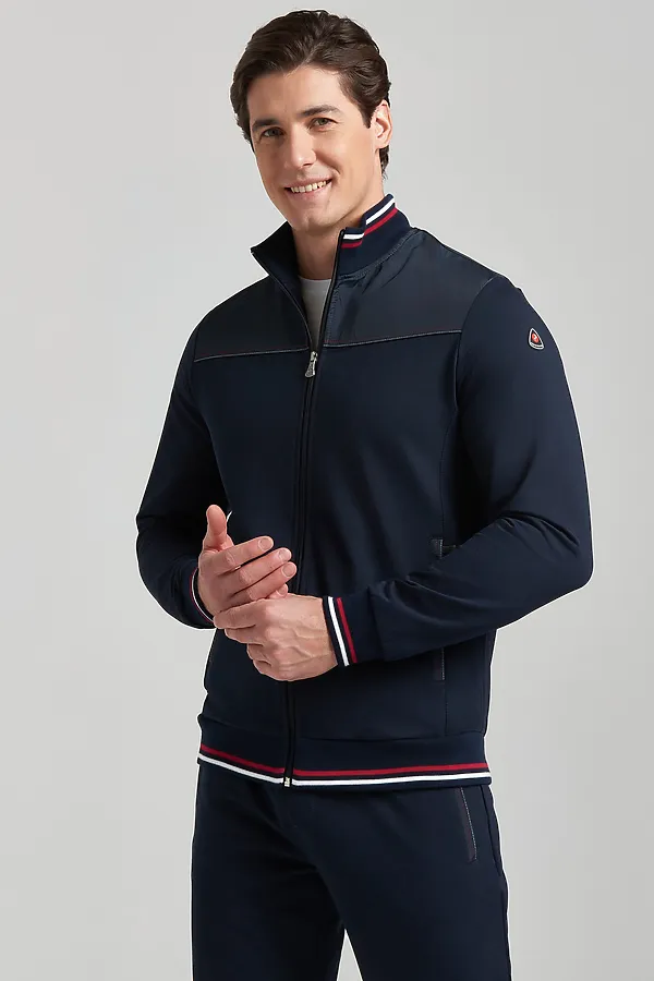 Костюм (Толстовка+Брюки) ADDIC-SPORT, темно-синий - фото 2