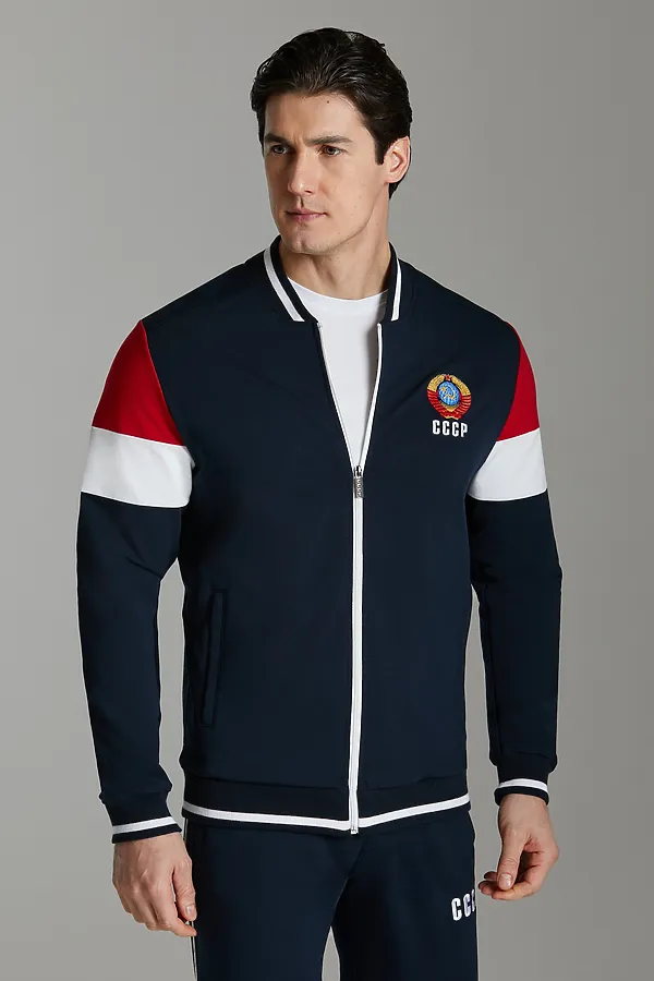 Костюм (Толстовка+Брюки) ADDIC-SPORT, темно-синий - фото 2
