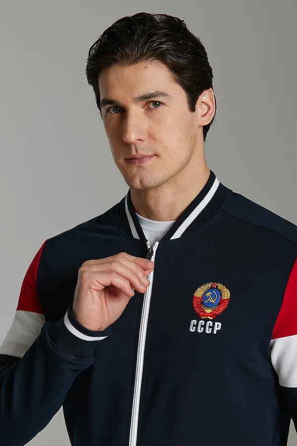 Костюм (Толстовка+Брюки) ADDIC-SPORT, темно-синий - фото 2