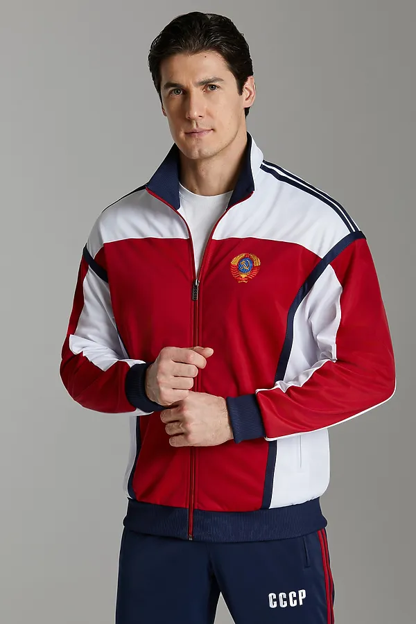 Костюм (Толстовка+Брюки) ADDIC-SPORT, красный - фото 2