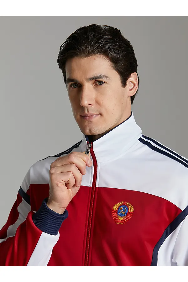 Костюм (Толстовка+Брюки) ADDIC-SPORT, красный - фото 2
