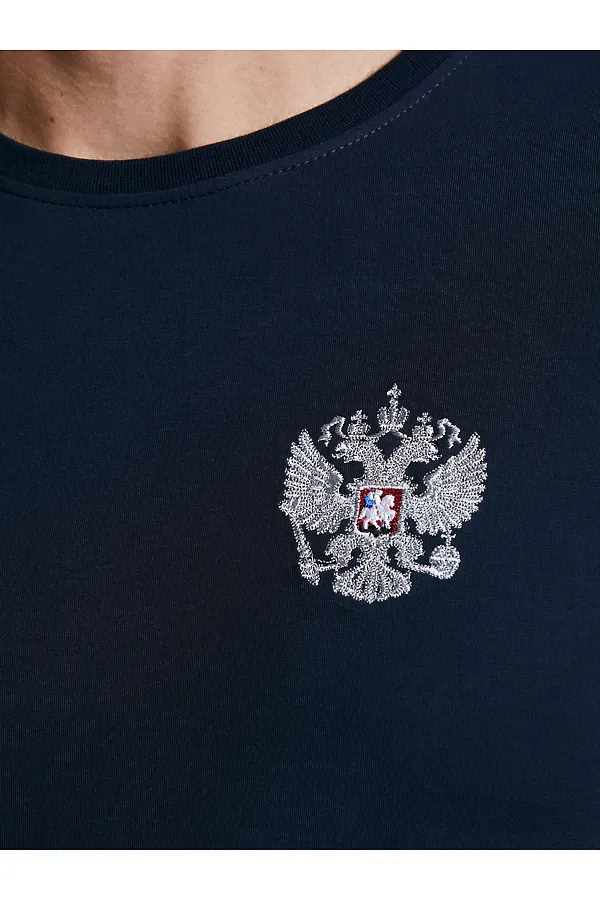 Футболка ADDIC-SPORT, темно-синий - фото 2